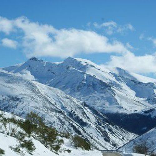 Vistas de montaña en el entorno del Valle de Valdeón.