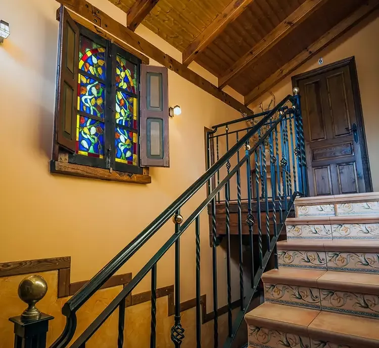 Interior de la casa rural